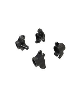 Front and rear steering knuckles