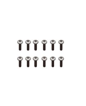 PD602-068 B head hex flange screw HM4x18 12pcs
