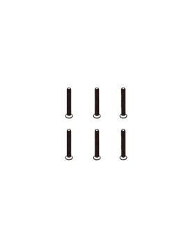 Flat Head Hex Screw HM4x50 6pcs