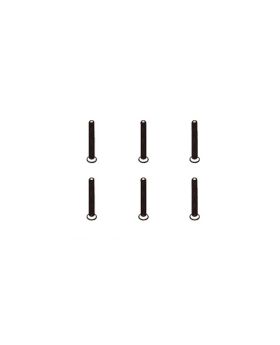 Flat Head Hex Screw HM4x46 6pcs