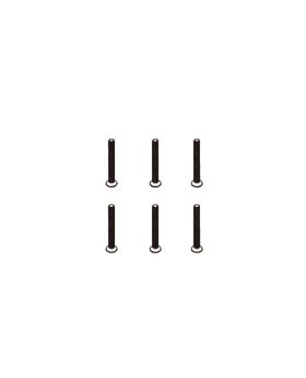 Flat Head Hex Screw HM3x35 6pcs