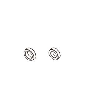 Ball bearing Φ8xΦ14x4 2pcs