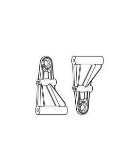 Front lower suspension arms