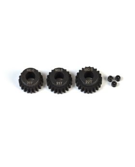 Modr Pinioner 20T-22T M0.6