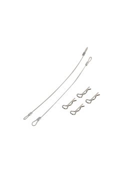 Bodypins with silver rope