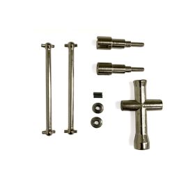 Rear driveshafts upgrade metall kit